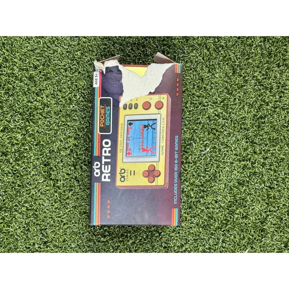 ORB Retro Arcade Pocket Handheld Game Console‎ 150+ 8-Bit Games Tested